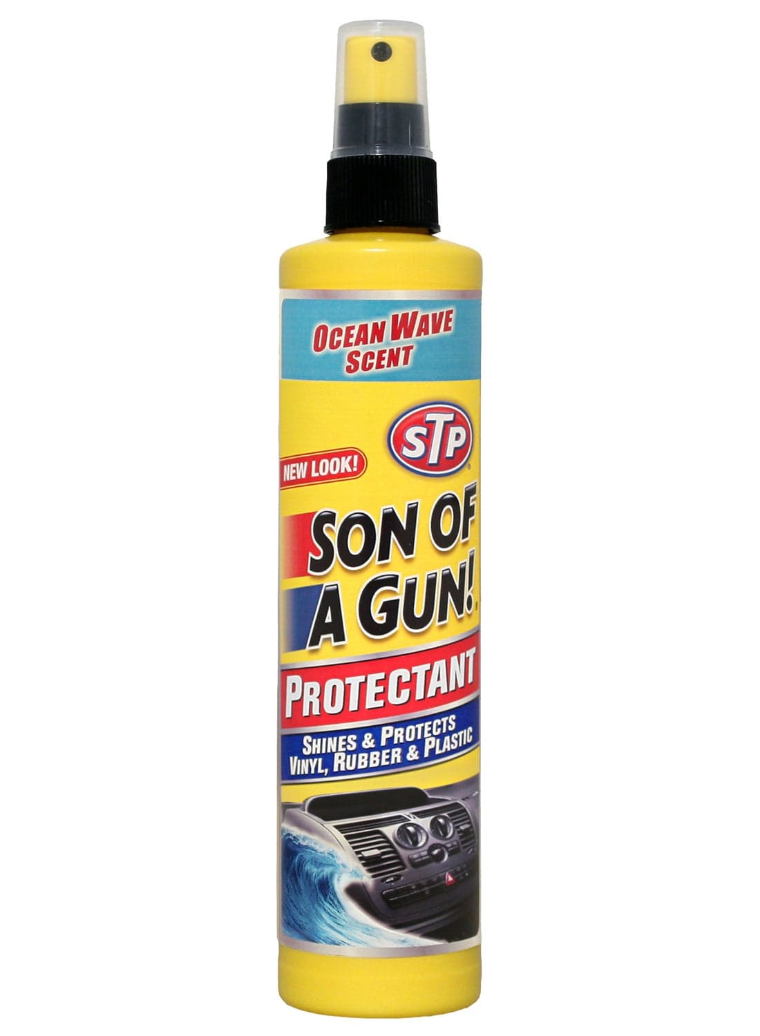 STP Protectant 10Oz, Shines And Protects Vunyl, Rubber And Plastic, Ocean Wave Scent, 1 Piece