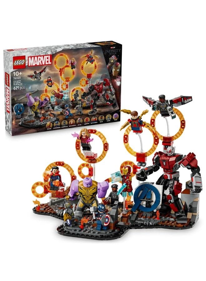 Marvel Avengers: Endgame Final Battle Building Toy 76323 (Age 10+, 621 Pieces)