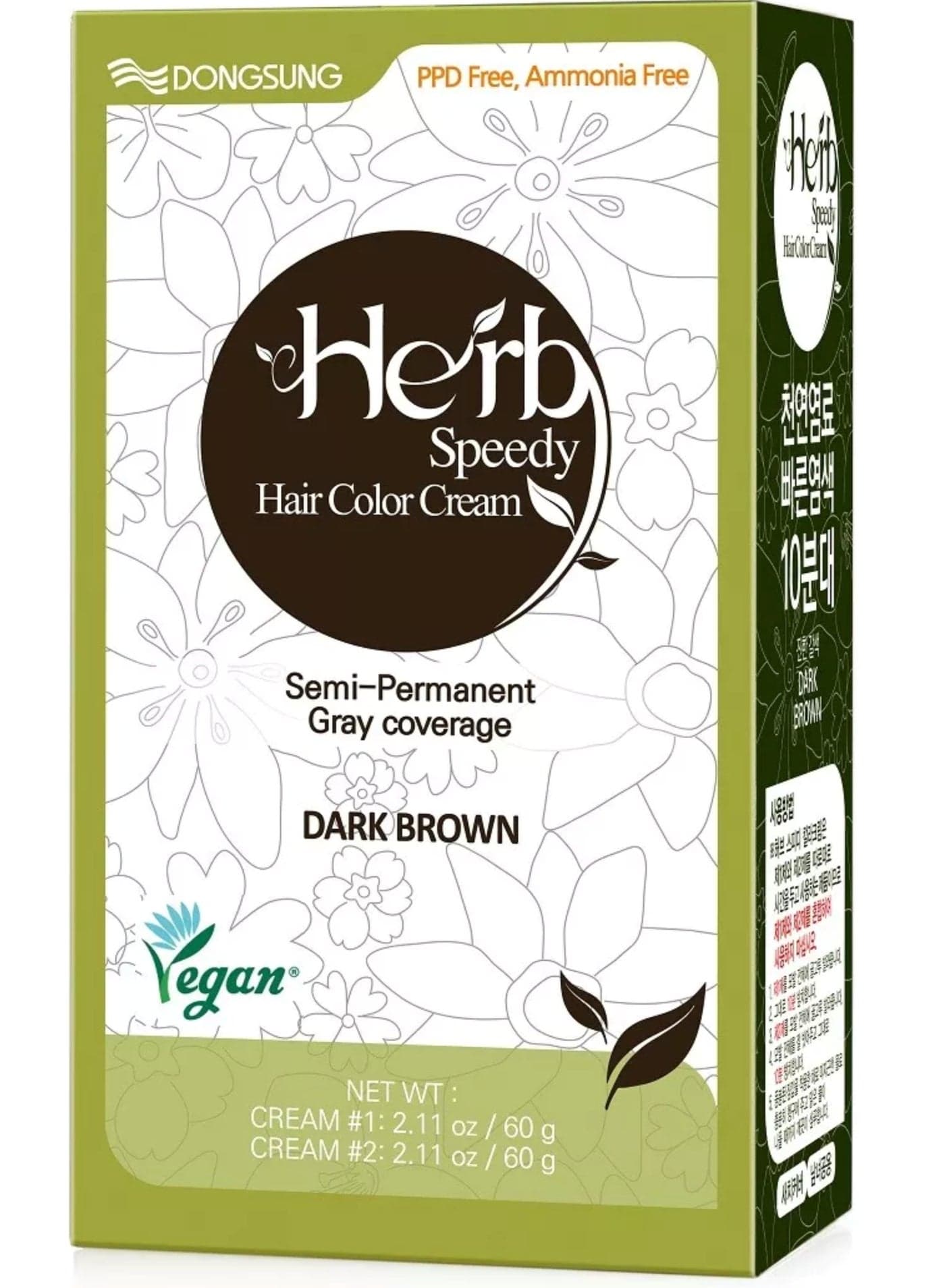 Herb Speedy Color Cream - Dark Brown