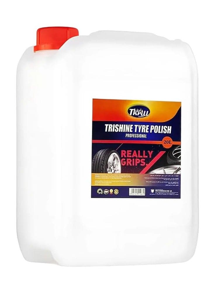 Trishine Professional Tyre Polish 20 Liter - White