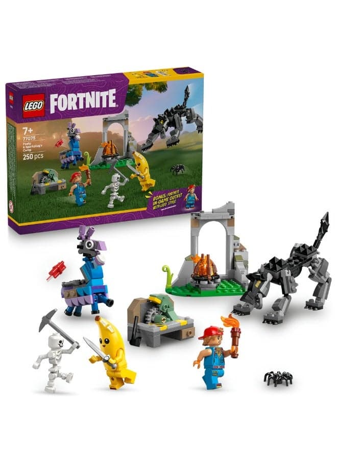 Fortnite Peely & Sparkplug’S Camp, Gaming Toy 77075 (Age 7+, 250 Pieces)