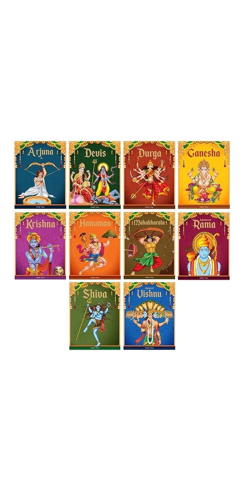 Wonder House Books Tales from Indian Mythology (Collection of 10 ): Story For Kids