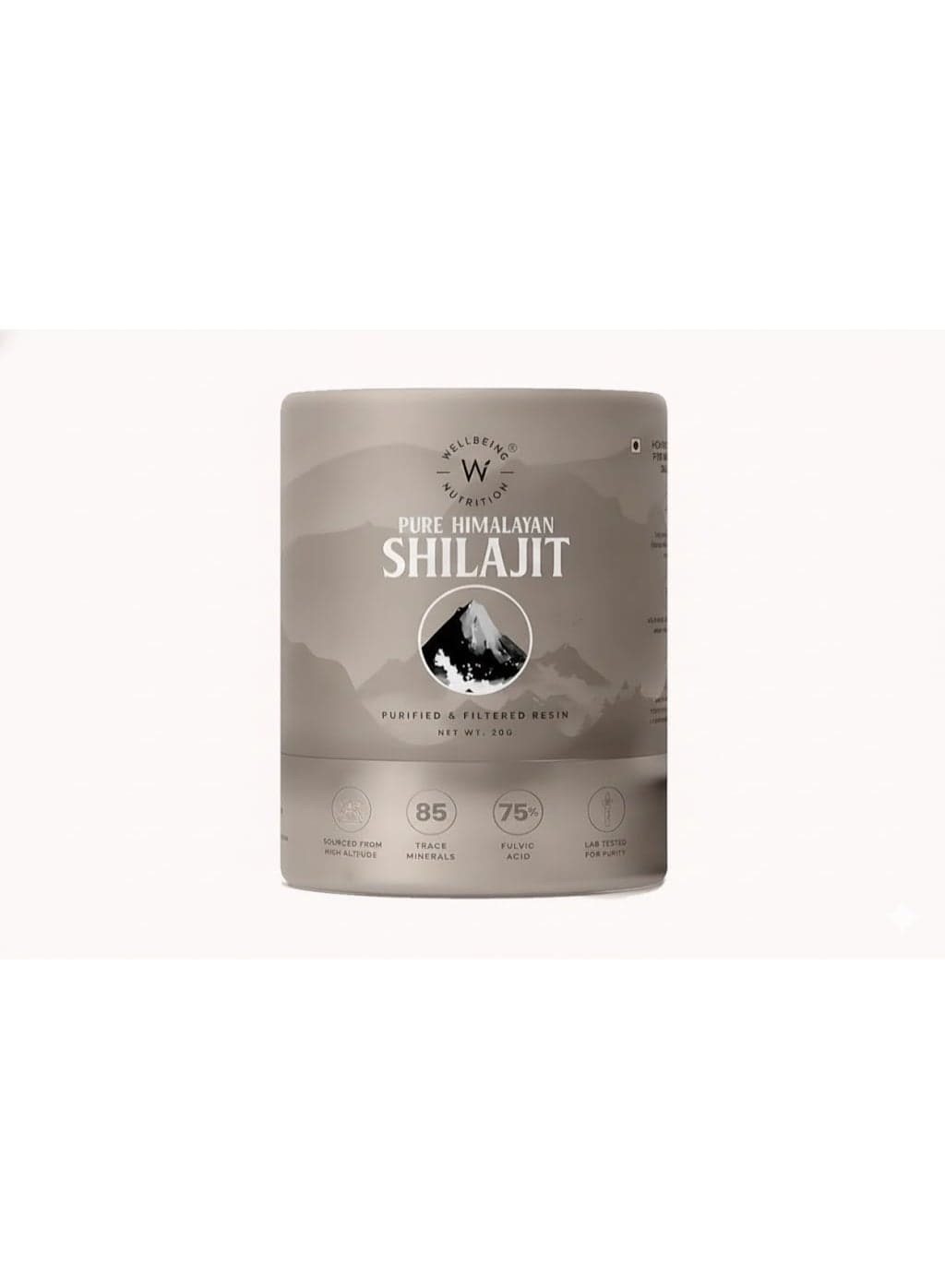 Wellbeing Nutrition Pure Himalayan Shilajit Gold Resin for Strength, Stamina, Performance, Stress Relief and Vitality | With Ashwagandha, Safed Museli & Swarna Bhasma (24K Gold Leaf)