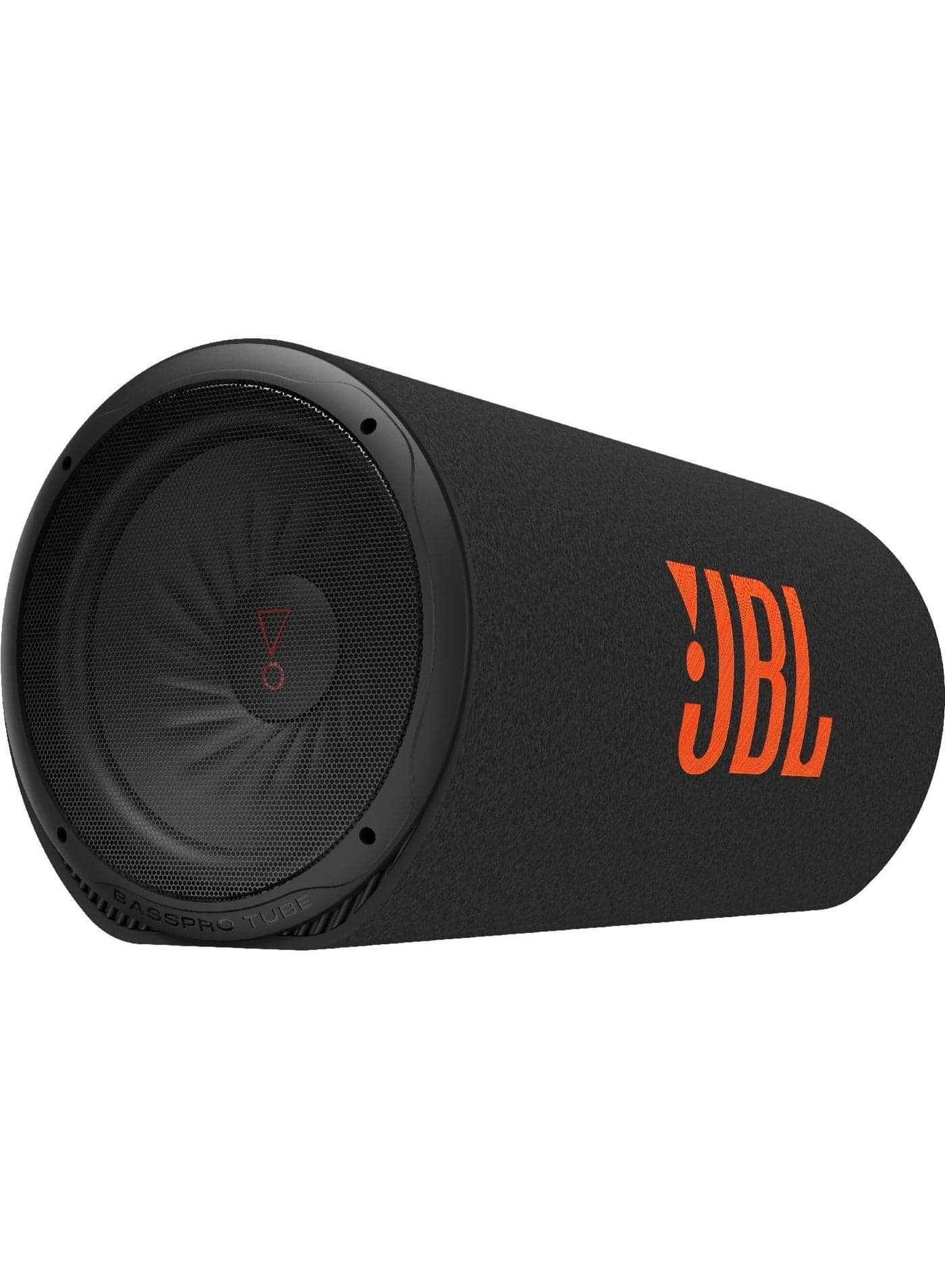 BassPro Tube 12 Inch (30 cm) Active Subwoofer, 450W Max Class-D Amplified Bass Tube, Patented Slipstream Deep Bass Port, Powerful Car Bass System with Remote Control – Complete Amplified Solution
