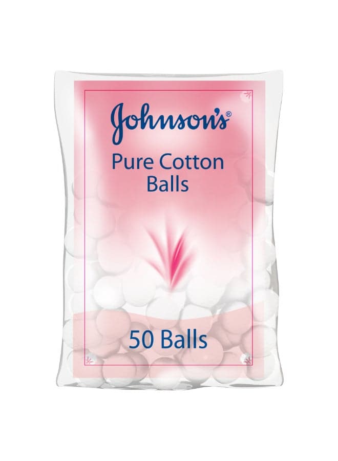 Baby Pure Cotton Balls 50 Piece