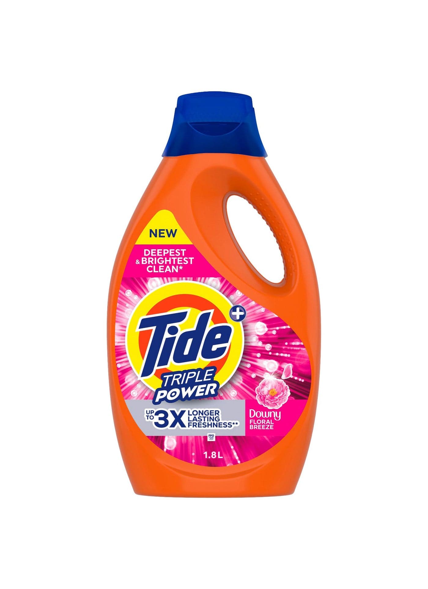 Triple Power With A Touch Of Downy Floral Breeze Liquid Detergent