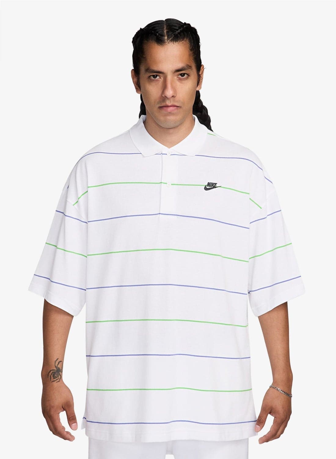 Club Oversized Stripe Polo