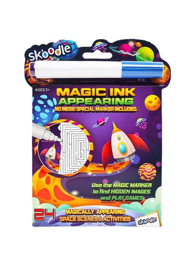 Magic Ink Book | Mess Free Pictures & Game | Reveal The Magic| Magic Markers | Age 3+