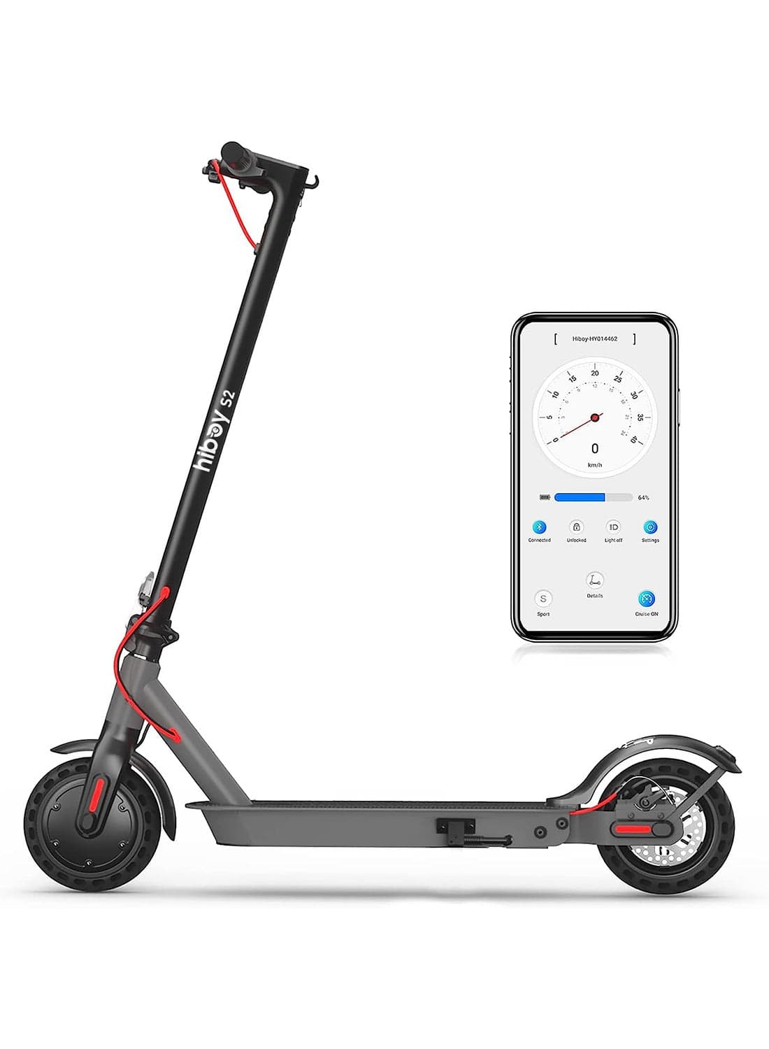 S2 folding electric scooter || Range 27 KMs|| Top Speed 30 KM/H || for adults || with double braking system & App
