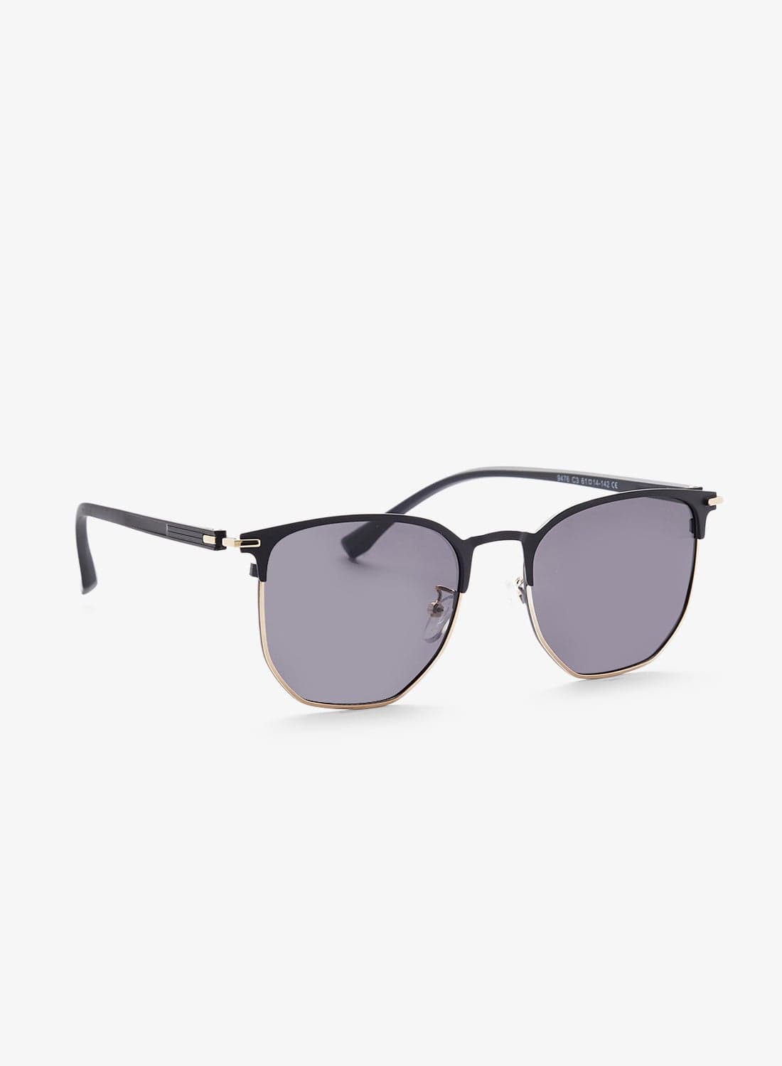 Polarized Lens Clubmaster Sunglasses