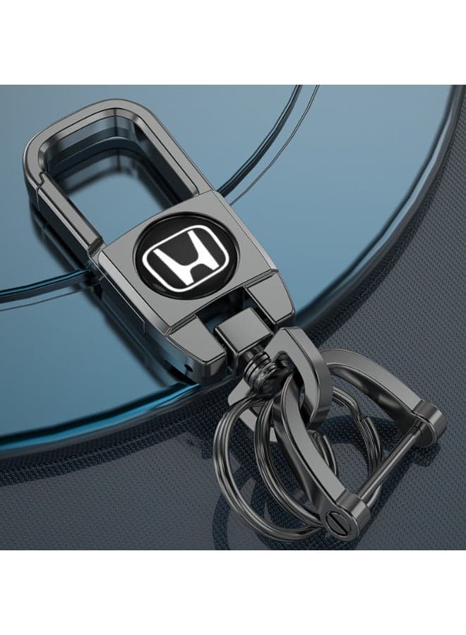Premium Keychain Screw Lock Car keychain-HONDA