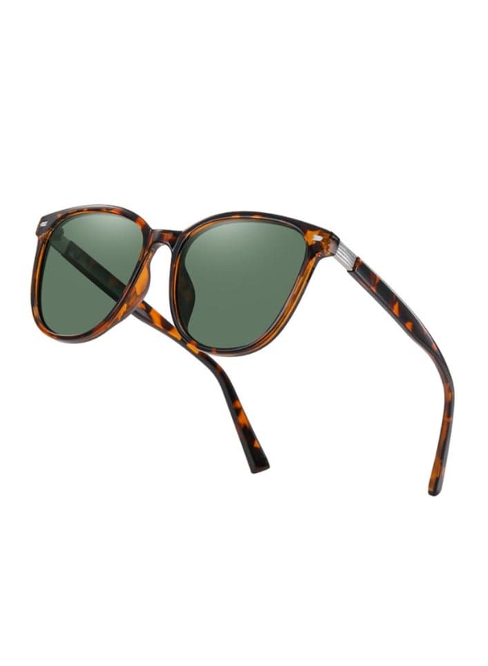 Acetate Polarized Sunglasses - UV400 Protection Classic Retro Square Shades Driving Glasses