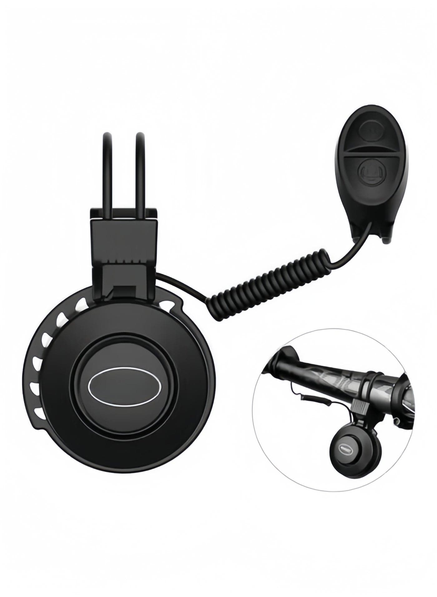 Electrical Bike Horn 120DB,3 Sound Modes , Rechargeable Waterproof Bicycle Bell with Upgraded Adjustable Volume for Mountain Bike