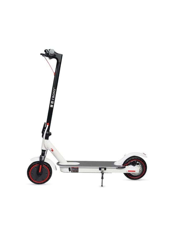 Xm M365 Kids E Scooter With Suspension And App 25-45km/H Speed 250w Motor 36v/7.8ah Battery, 10-25km Range, Electric Scooter Aluminium Alloy Folded 8.5 Inch Tires | Rear Disc Brakes, 100kg Max Load, Led Headlamp, App Connectivity, Foldable & Portable White