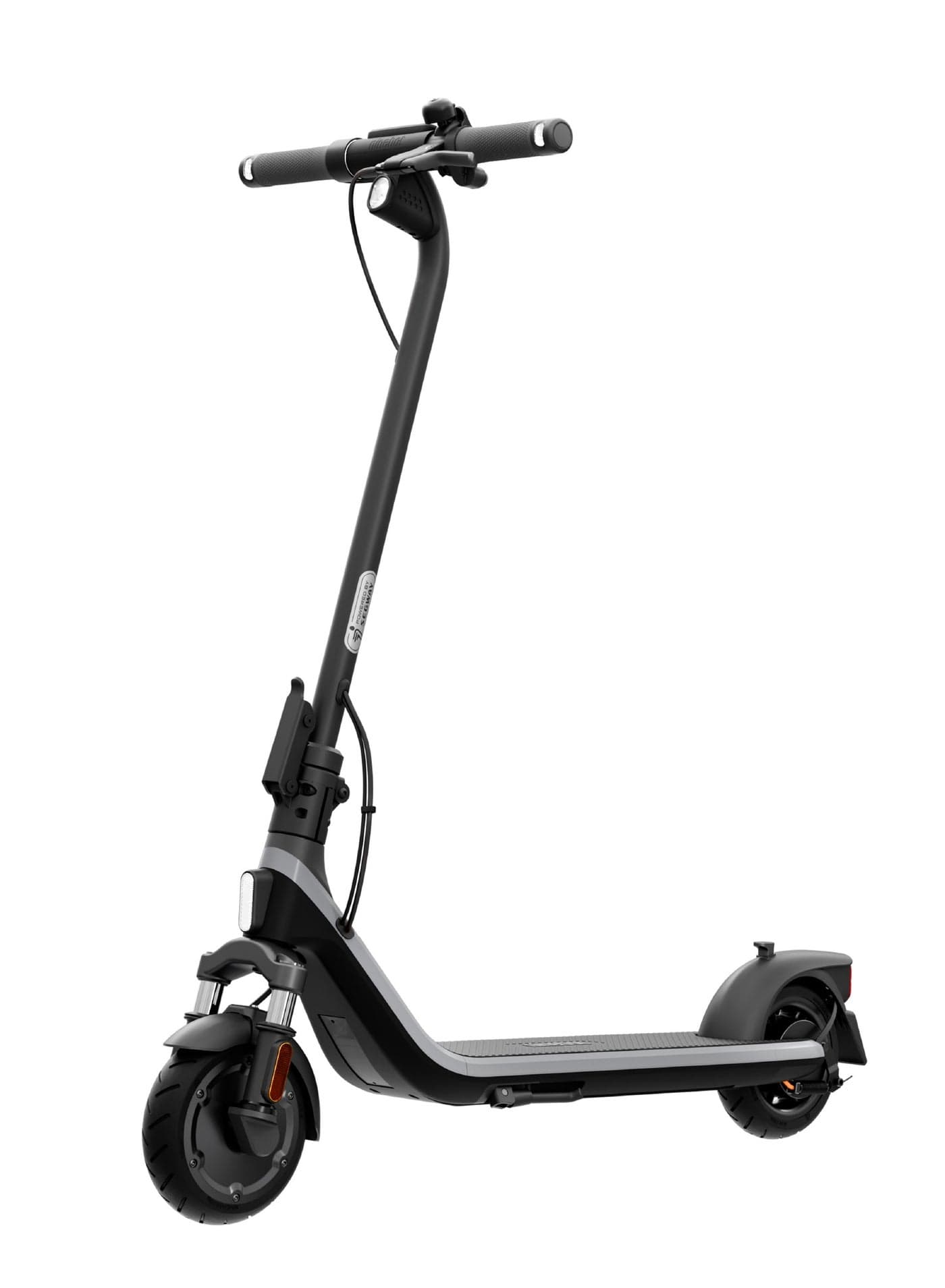 Ninebot E2 D II E Scooter With Road Legal, E Scooter With Suspension & Indicator, 20 Km/H, 450 W Power, 25 Km Range, 90 Kg Load Capacity, E-Scooter For Adults, Foldable Scooter, App