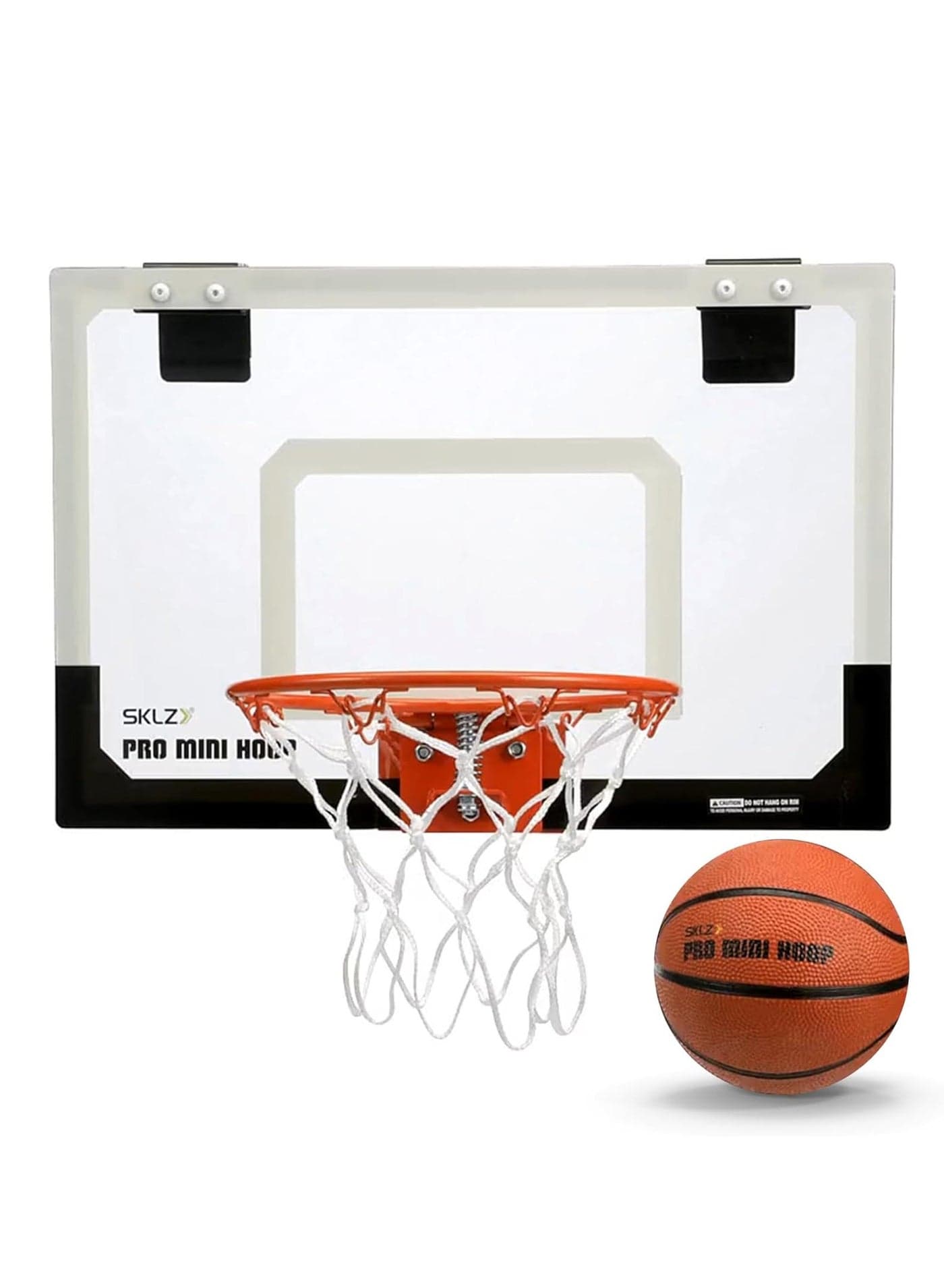 Pro Mini Indoor Basketball Hoop - Over The Door – Portable - Great For Home, Dorms, Offices, and Gifts