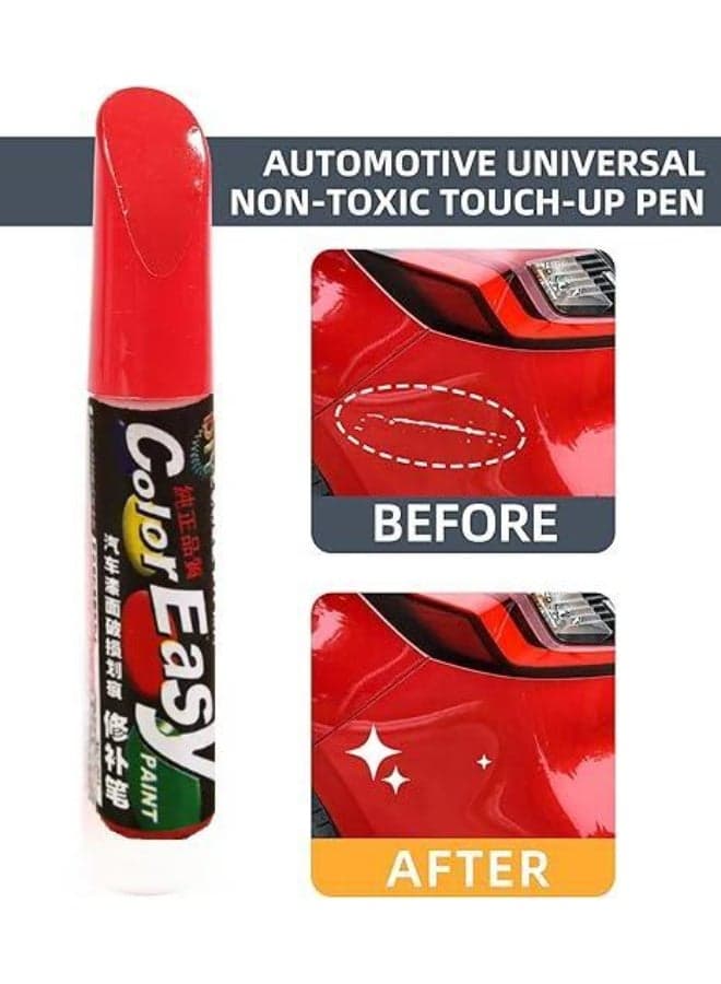 Car Paint Scratch Repair,Car Accessories Touch Up Paint for Cars,Touch Up Paint Pen,Car Scratch Repair,Car Touch Up Paint,Paint Chip Repair,Auto Touch Up Paint for Scratch Repair Various Cars (Red)