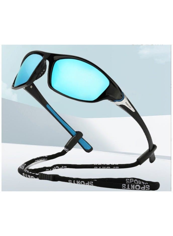 3 Pack Sports Sunglasses, Sunglasses Wrap Around UV Protection for Cycling Fishing Driving