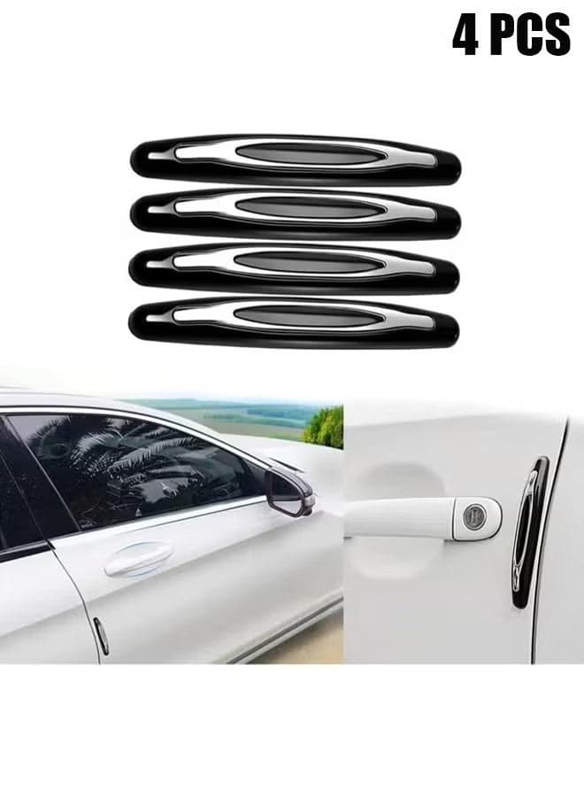 4 Pack Car Door Protector Strips, Car Side Door Edge Guards Car Bumper Protector Black Scratch Guard for Car Sedans Truck