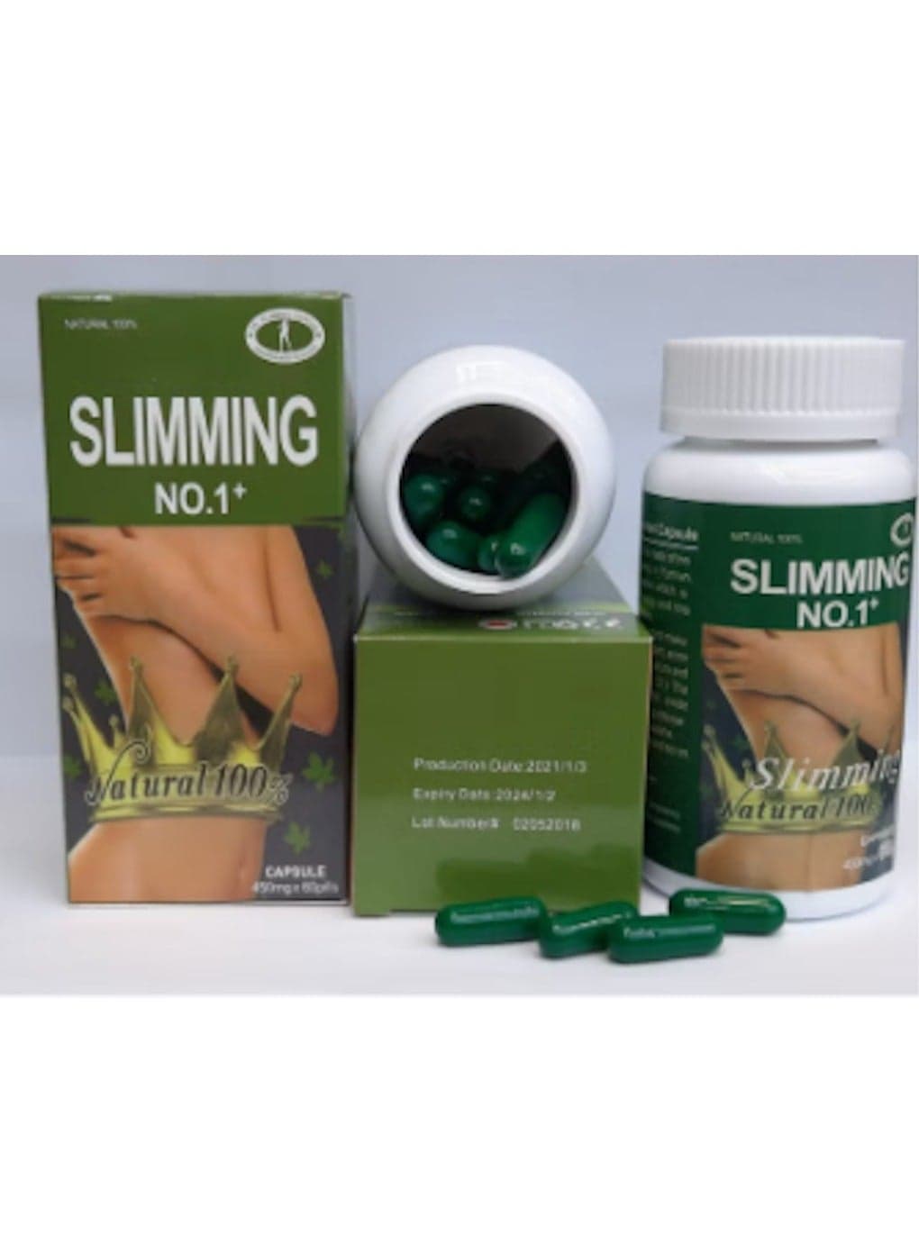 Orignal Slimming No.1 Natural Weight Loss Blue Capsule