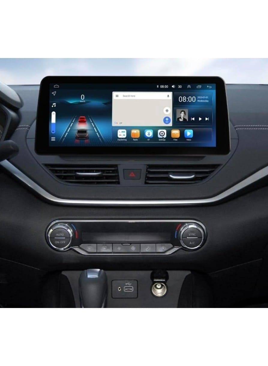 Car Stereo for Nissan Altima 2019-2023, 12.3 Inch Android Screen with Wireless Apple CarPlay & Android Auto, GPS Navigation, WiFi, DSP, Bluetooth, FM Radio, AHD Backup Camera, 4GB RAM, Fast Interface