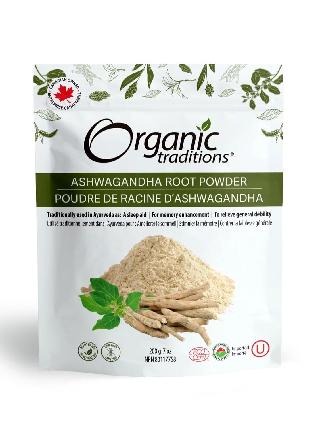 Ashwagandha Root Powder 200G : 00390