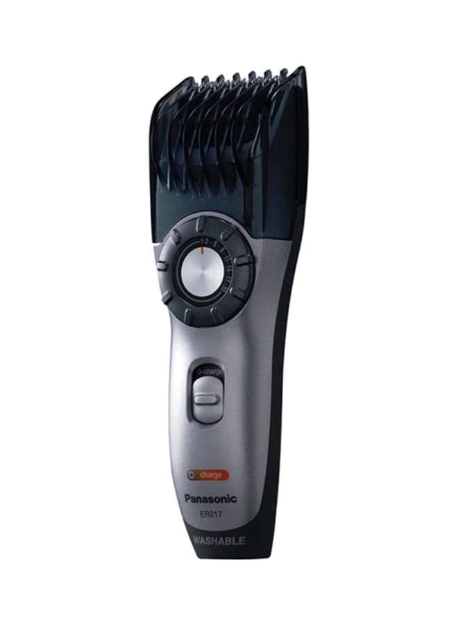 ER-217S Rechargeable Beard & Hair Trimmer Silver/Black