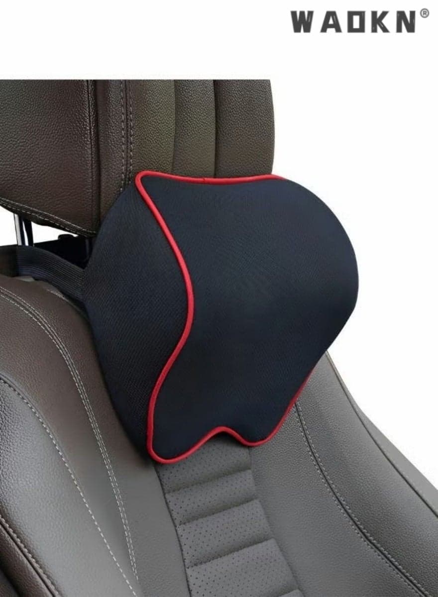 Softness Car Neck Pillow,Car Neck Support Pillow for Neck Pain Relief When Driving,Headrest Pillow for Car Seat,Memory Foam and Breathable Removable Car Neck Pillow,Car Interior