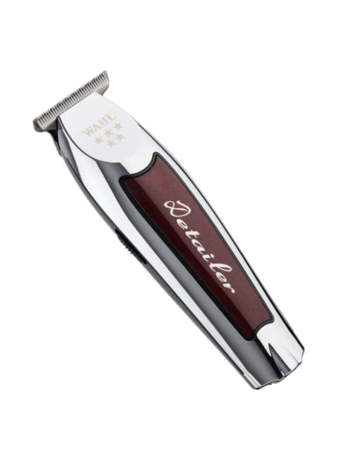 Wahl Professional 5 Star Detailer Trimmer | Cord-Cordless | 3 Attachment Combs |T-Wide Blade | 3 Pin - GCC