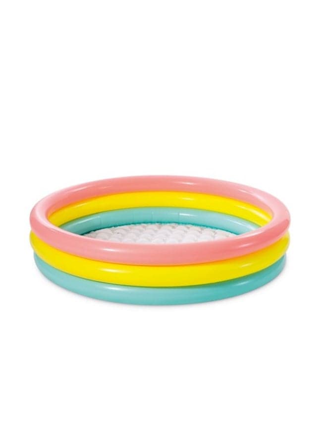 Intex Sunset Glow Inflatable Pool – 147x33 cm – Safe & Colorful Pool for Toddlers and Kids- Assorted styles