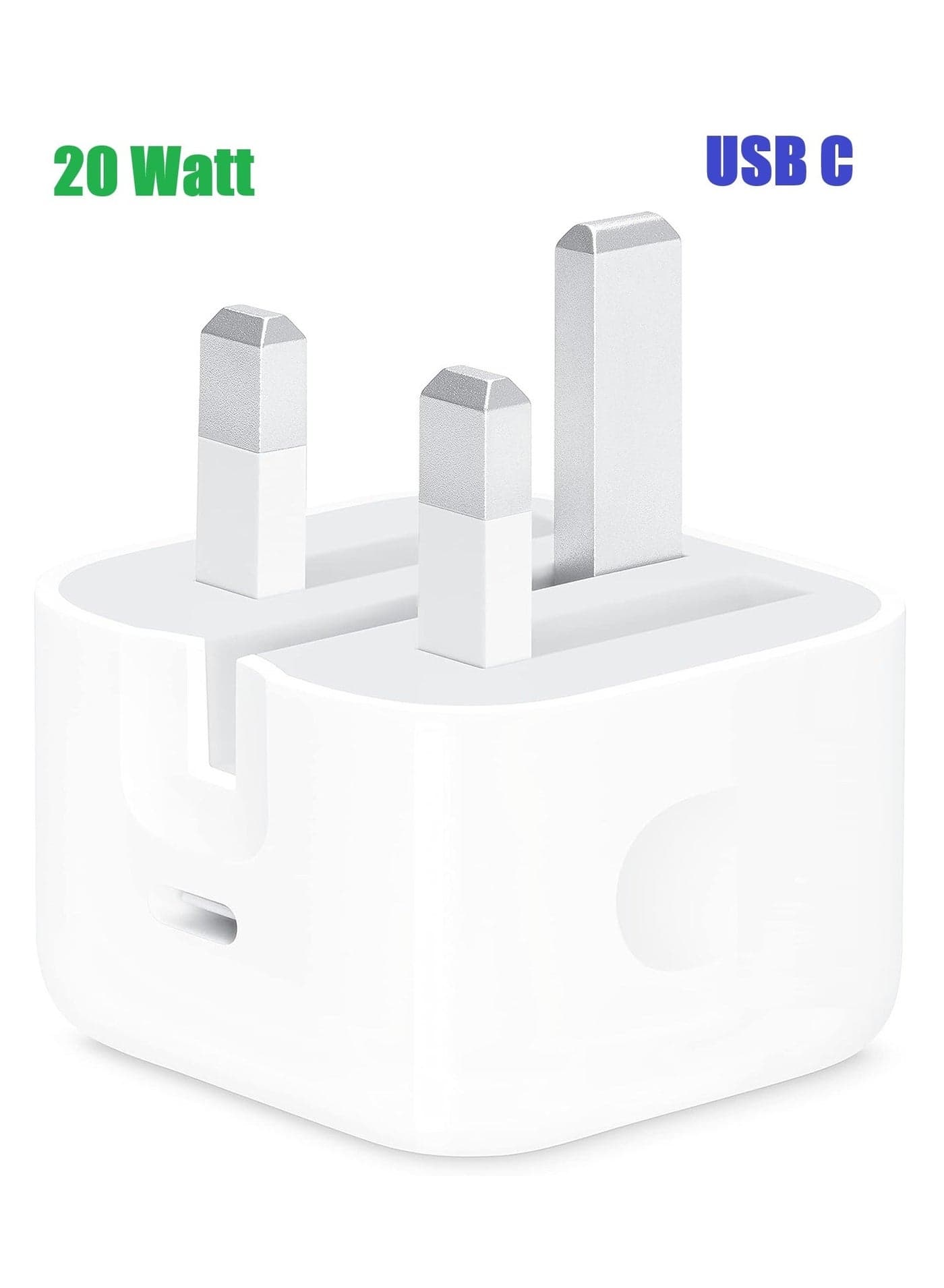 iPhone 20W Fast Charger | USB C Wall Fast Charger Compatible with iPhone 15/14/14 Pro/14 Pro Max/13/12/SE2020/11/XR/XS Max/X/iPad