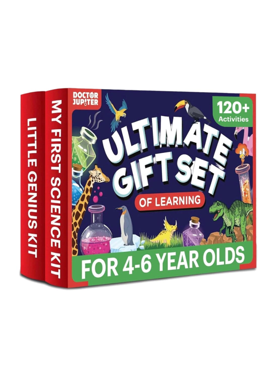 Ultimate Gift Set of Learning| Set of ‘Toy Science Kit’, ‘Little Genius Kit’ for 4-6 Year Olds| Gift Toys For Girls & Boys Ages 4-6| Learning & Education STEM Toys For Kids