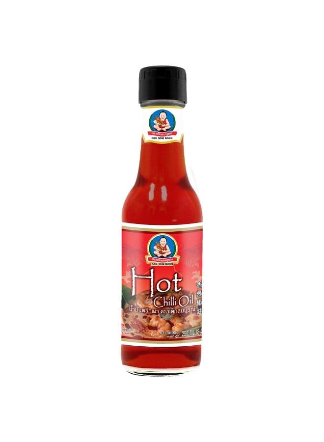 Hot Chilli Oil 250Ml, Spicy Oil Condiment For Noodles Dumplings And Stir Fry