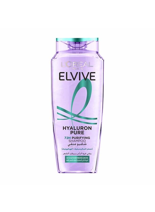 Elvive Hyaluron Pure Purifying Shampoo for Oily Hair 200ML