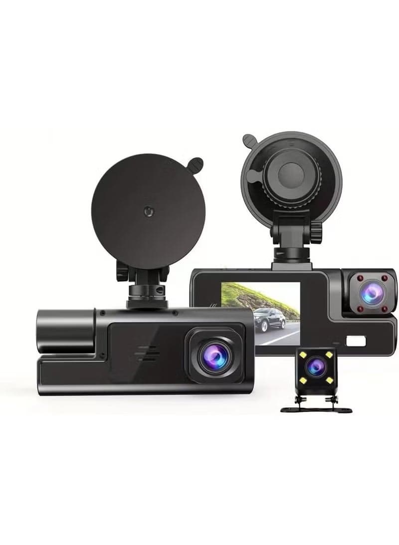 Dash Cam Front and Rear 1080P Full HD Car Camera with Night Vision and G-Sensor
