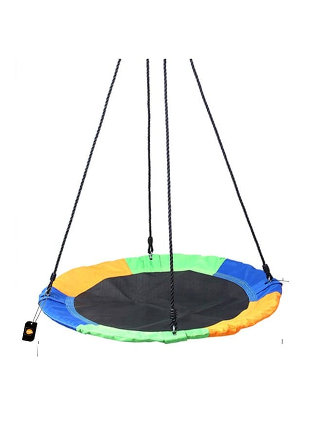 Round Cushion Disc Swing For Children 100 x 100 x 120cm