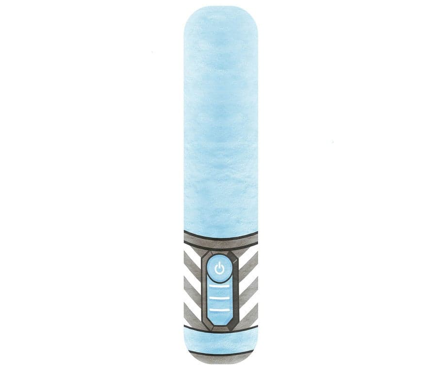 Fluffy Fighterz Lightsaber- Assorted. - Blue