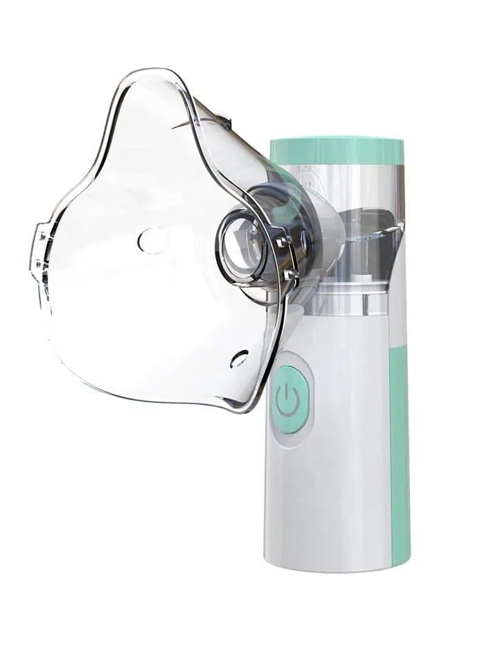 Portable Handheld Nebulizer Machine for Home & Travel – Silent, Rechargeable, Ultra-Fine Mist for Easy Breathing