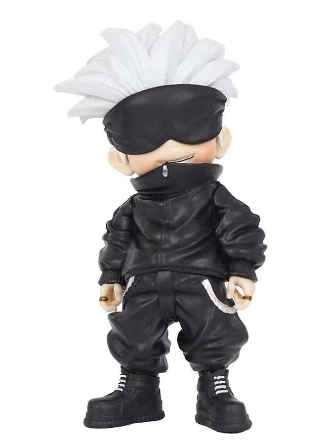 Jujutsu Kaisen High - Quality Chibi Standing Gojo Satoru Trendy - Toy Anime Figurine, Perfect for Desktop Decoration 14.5cm