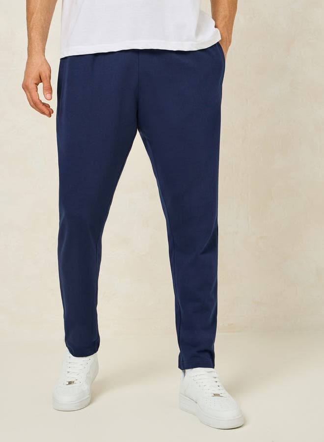Eco Earth Slim Terry Open Hem Jogger With Welt Pockets