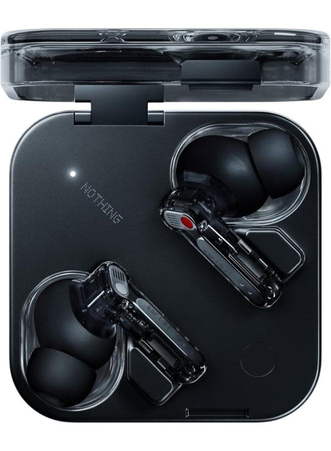 Nothing Ear (3) Wireless Earbuds, Adaptative Noise Cancelling In-ear Headphones with LDAC Hi-Res, Super Mic, IP54, Quick charge, Up to 38 hours of Battery Life, Android and iOS Compatible black