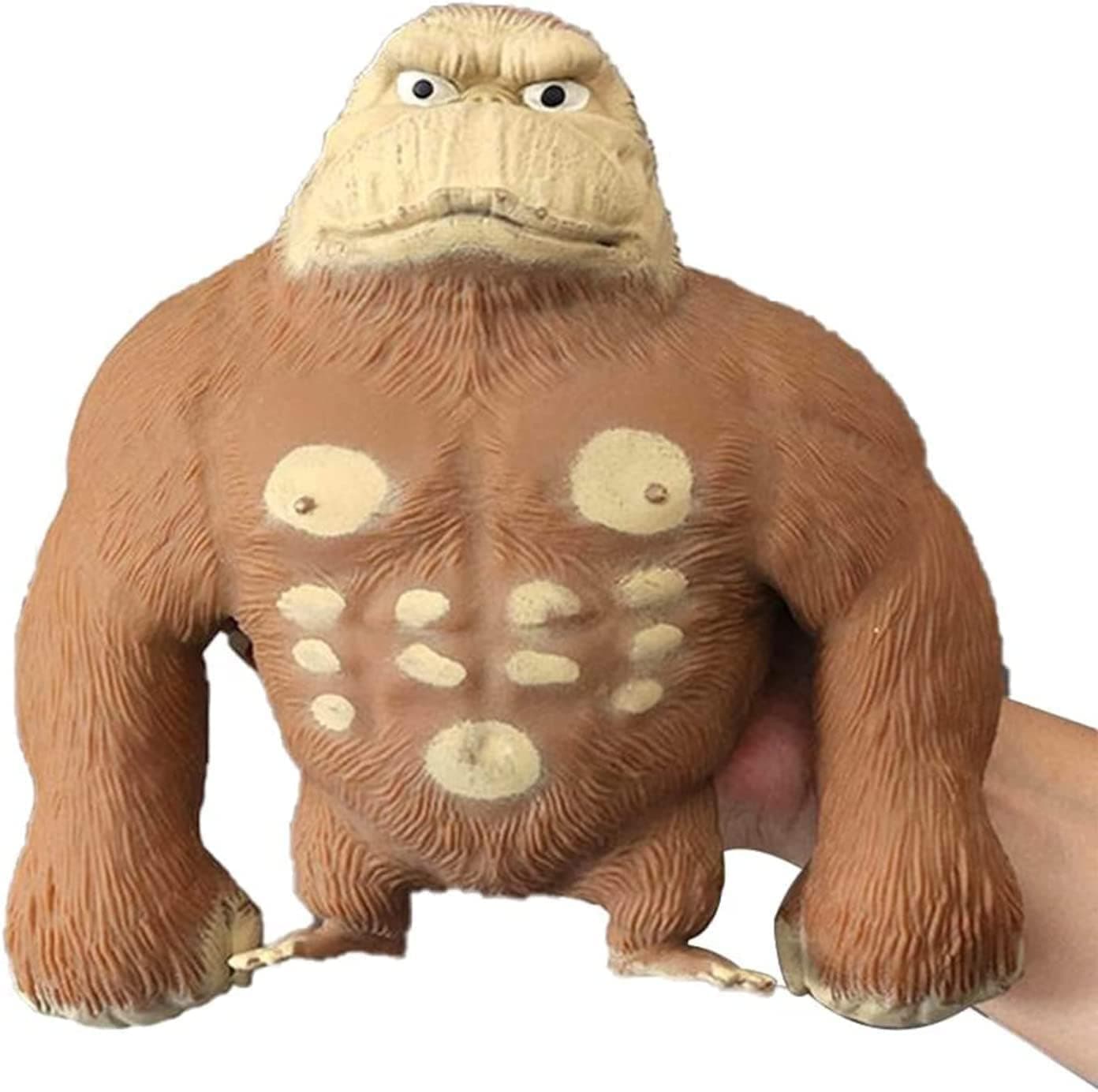 Squishy Monkey Toy - Stretchy Gorilla Figure for Stress Relief and Decompression