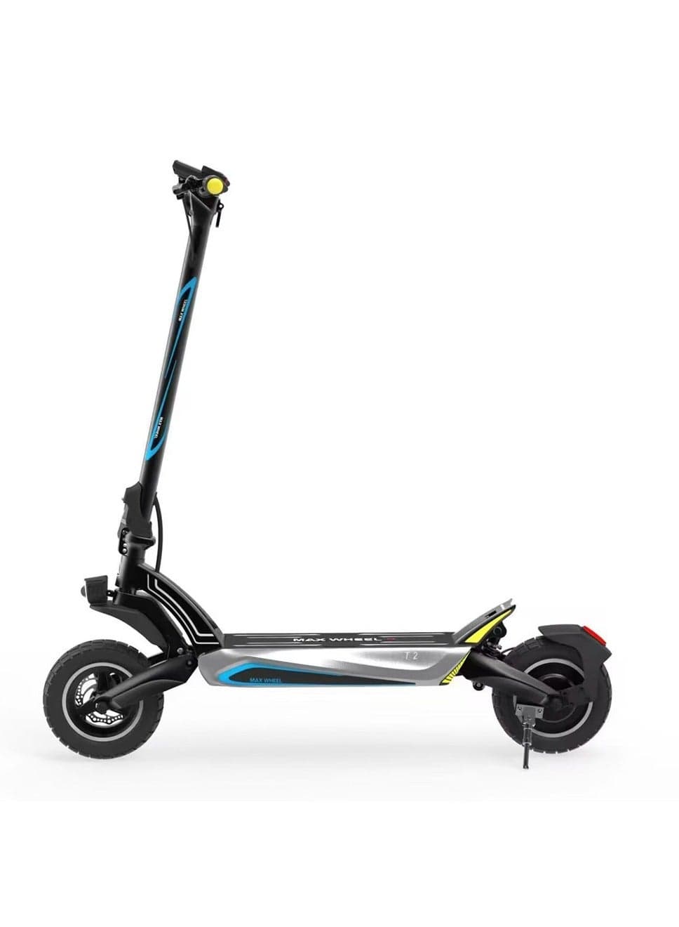 T2 1500W E-Scooter for Adults, 70KM/H Max Speed, 45-55KM Range, 10" Tires, 48V18A Battery, Dual Suspension, Front and Rear Disc Brakes, Aluminum Frame, Brushless Motor High-Speed Teens Electric Scooter , All-Terrain Off-Road Tubeless Tires, Mobile App-Connected Smart Commuter Scooter, Foldable Heavy Duty Urban Mobility E-Bike for City and Adventure Riders
