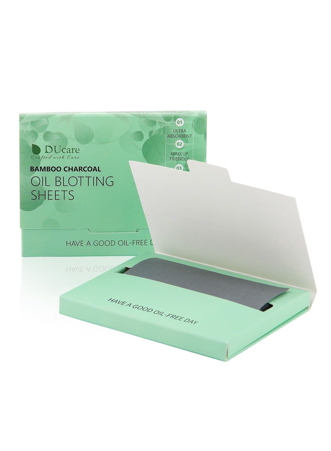 Green Tea Blotting Paper for Face : 100 Sheets, Oil Absorbing Sheets for Oily Skin