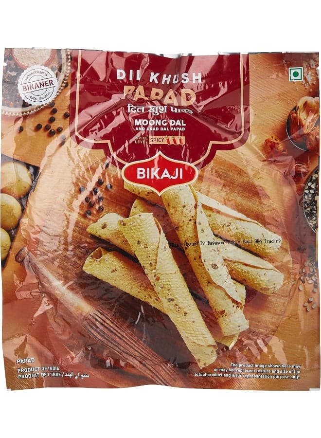 Bikaji Papad Dil-Khush 200g Pouch