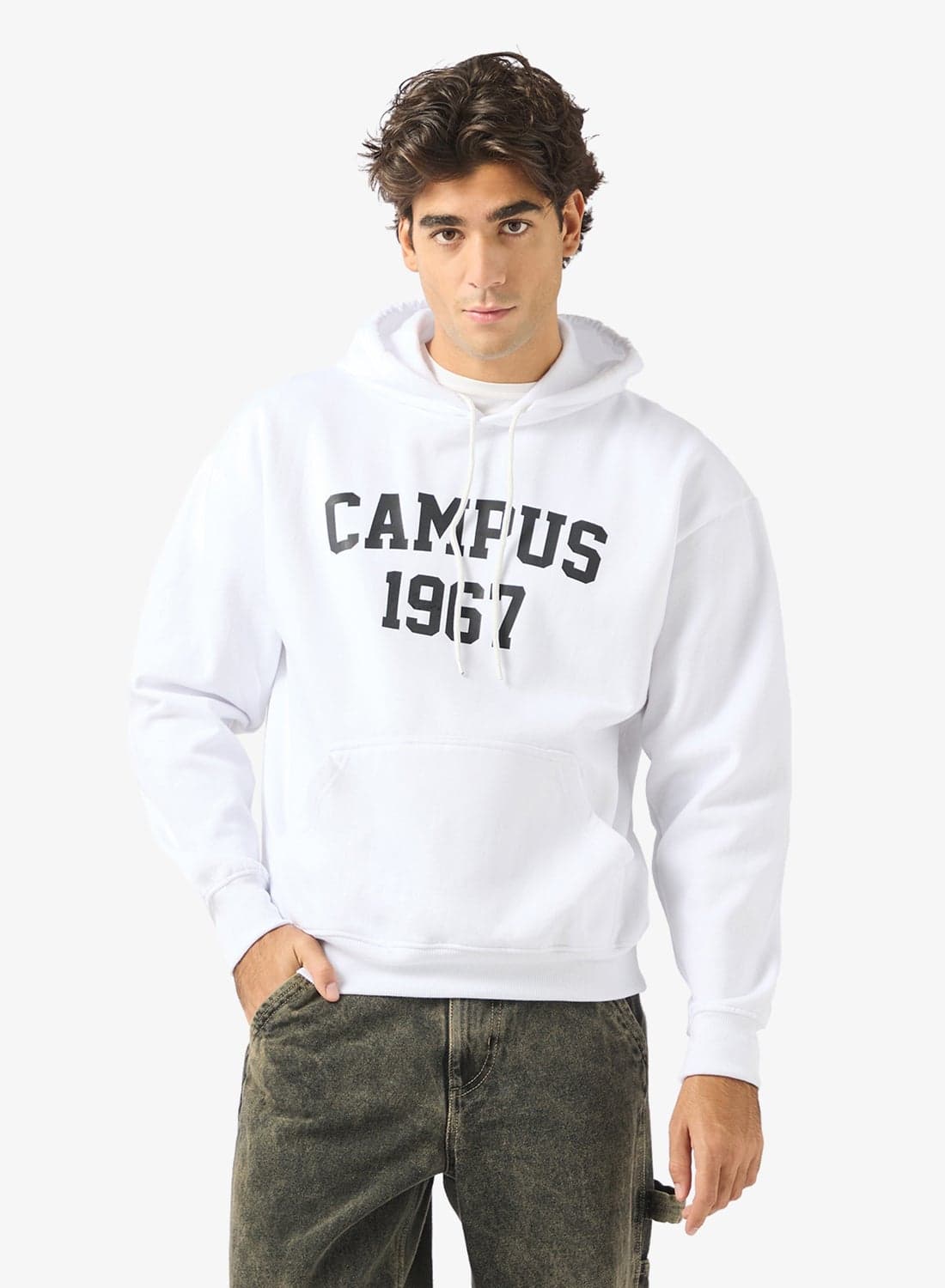 Graphic Print Hoodie