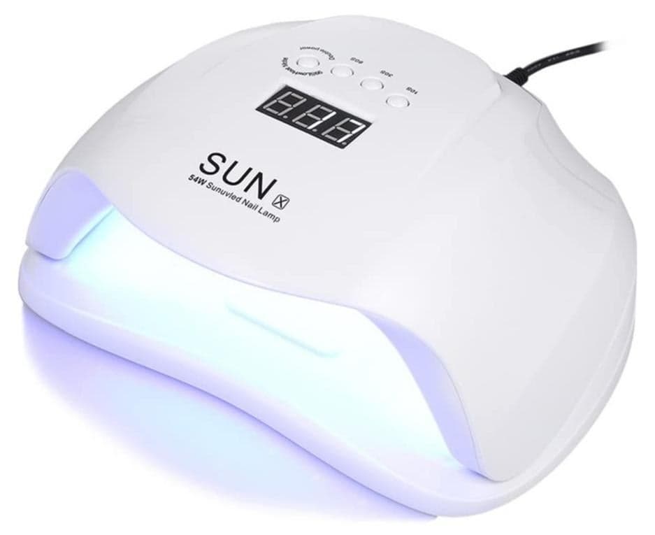 54W UV LED Nail Lamp Professional Sunlight Nail Gail Dryer Machine for Fingernails Toenails