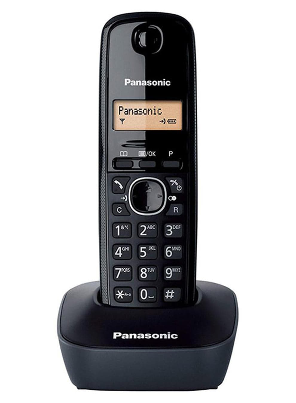 Kx-Tg1611 Digital Cordless Telephone Black
