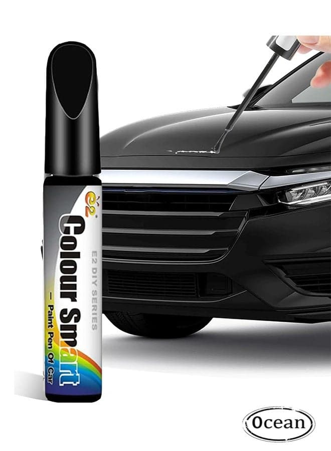Car Scratch Remover, Car Scratch Repair, Car Accessories Car Deep Scratch Remover, Scratch Remover for Vehicles, Universal Car Touch Up Paint for Deep Scratches, 12ml (Black)