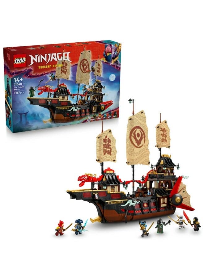 Ninjago The Temple Bounty Interactive Boat Toy 71848 (Age 14+, 2387 Pieces)